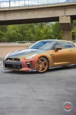 Nissan GT-R Hameleon on Vossen Wheels (CG-202) 2017 года